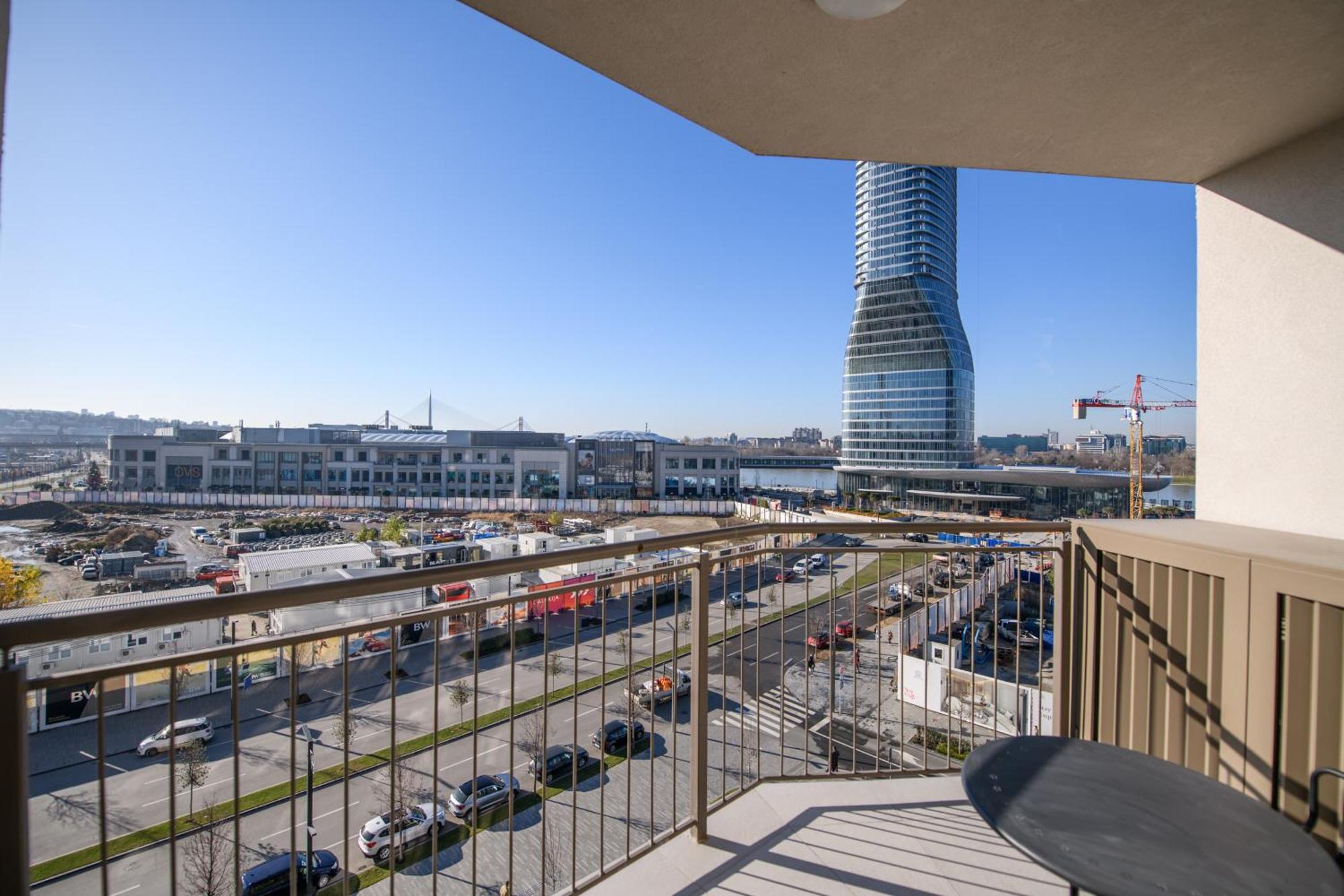 Belgrade Waterfront Residences - Beograd Na Vodi Exteriör bild