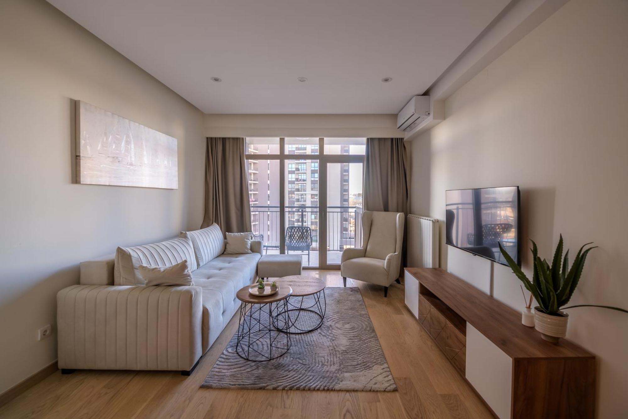 Belgrade Waterfront Residences - Beograd Na Vodi Exteriör bild