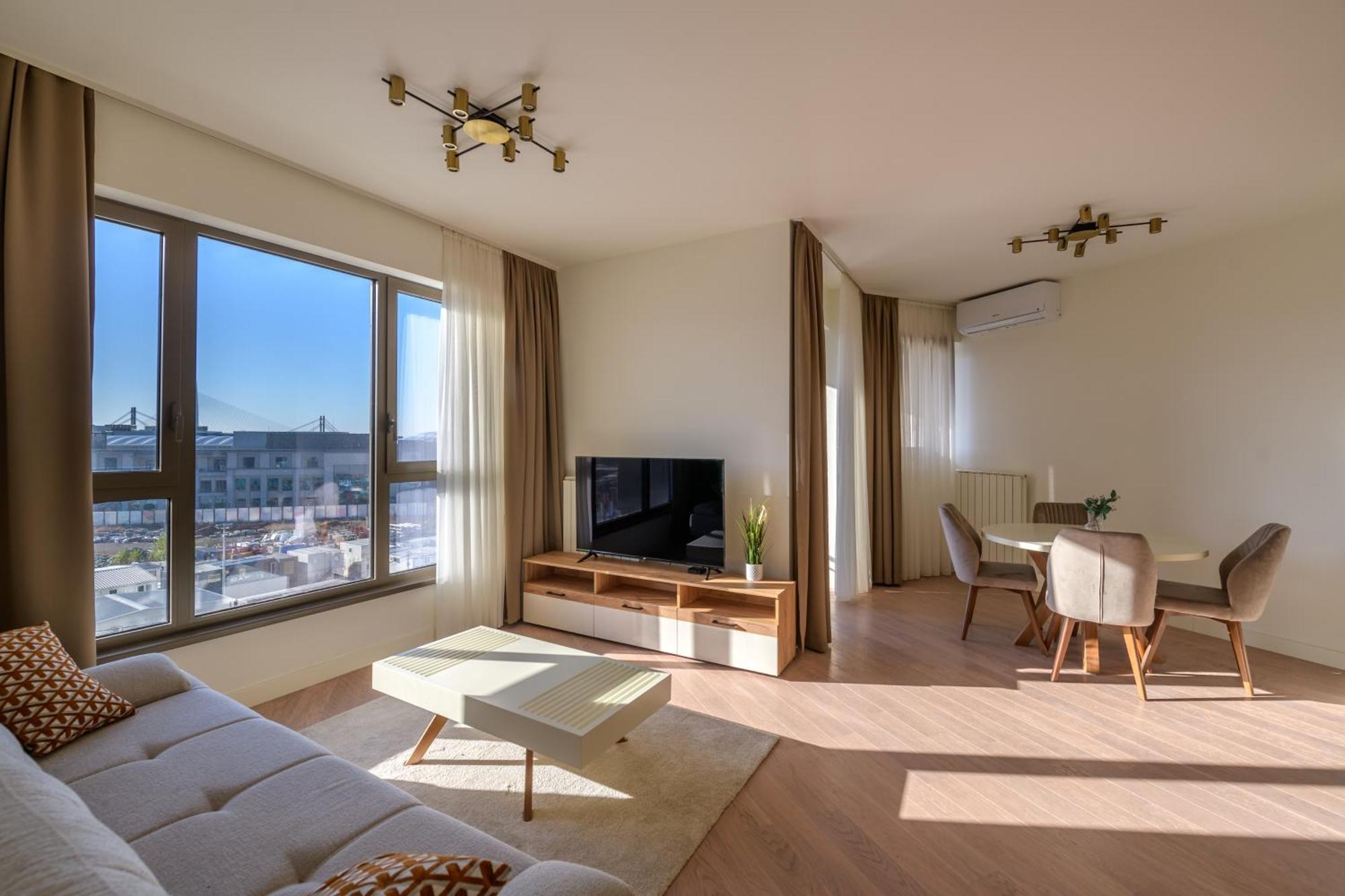 Belgrade Waterfront Residences - Beograd Na Vodi Exteriör bild