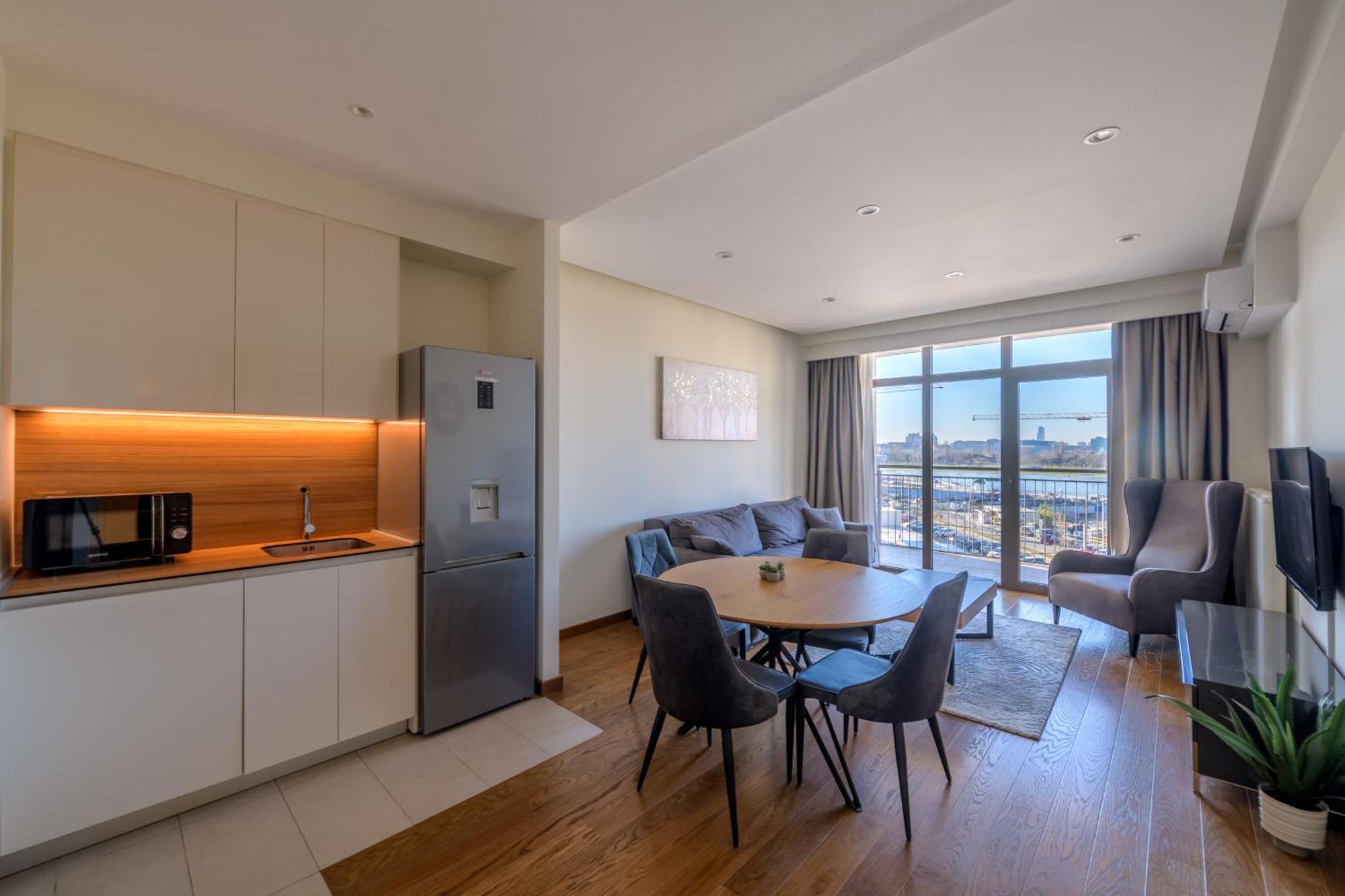 Belgrade Waterfront Residences - Beograd Na Vodi Exteriör bild