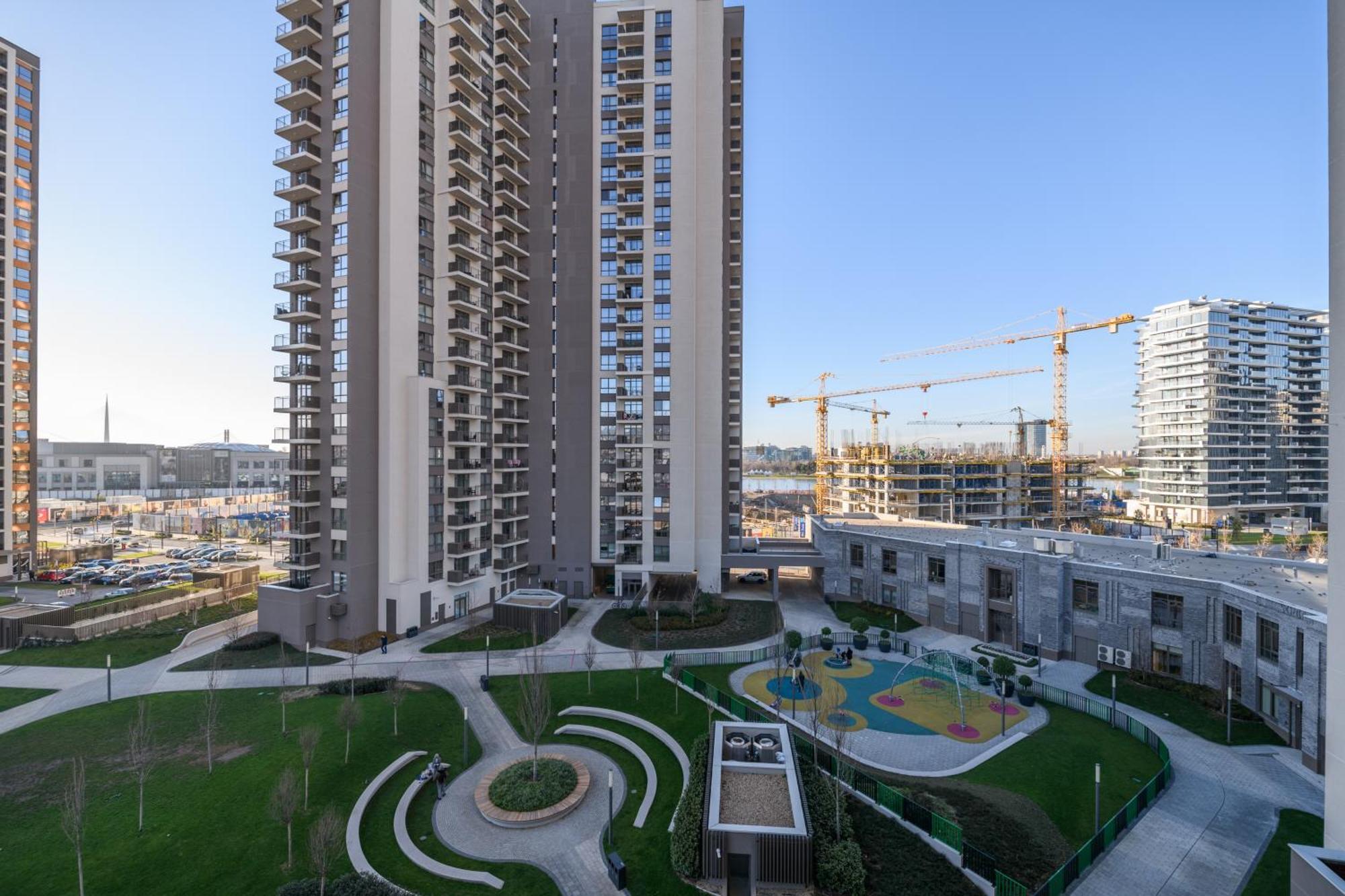 Belgrade Waterfront Residences - Beograd Na Vodi Exteriör bild