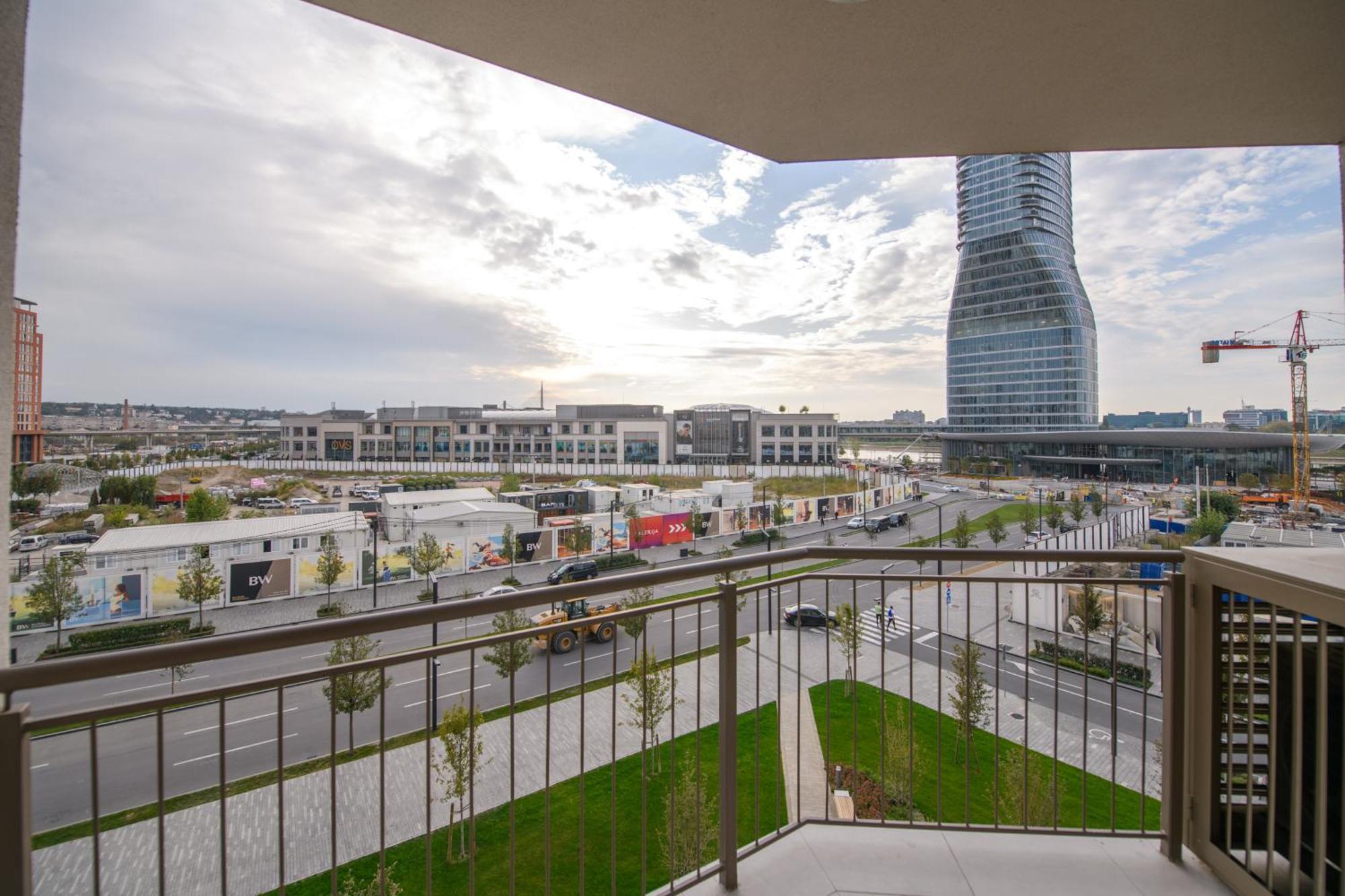 Belgrade Waterfront Residences - Beograd Na Vodi Exteriör bild
