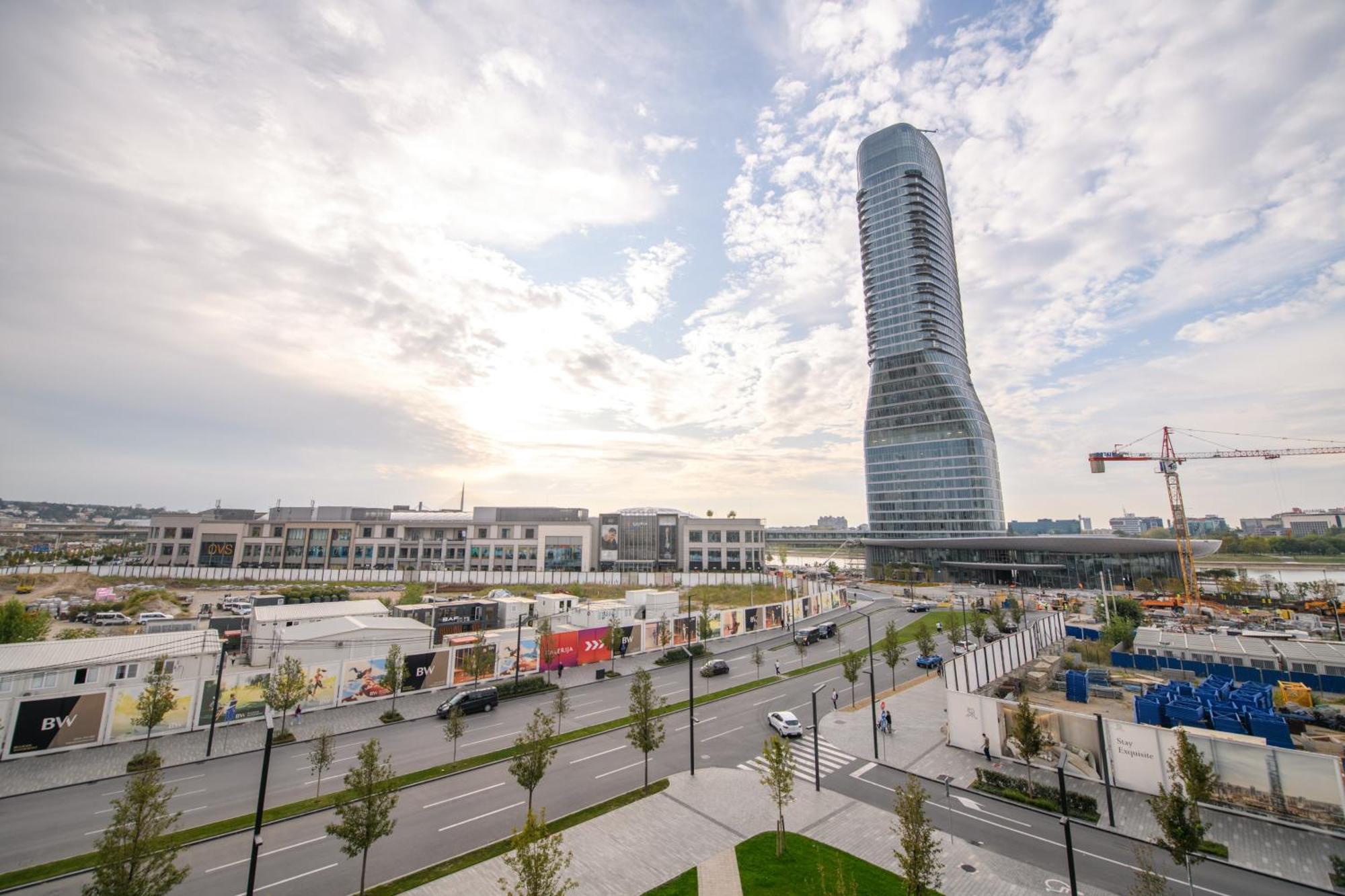 Belgrade Waterfront Residences - Beograd Na Vodi Exteriör bild