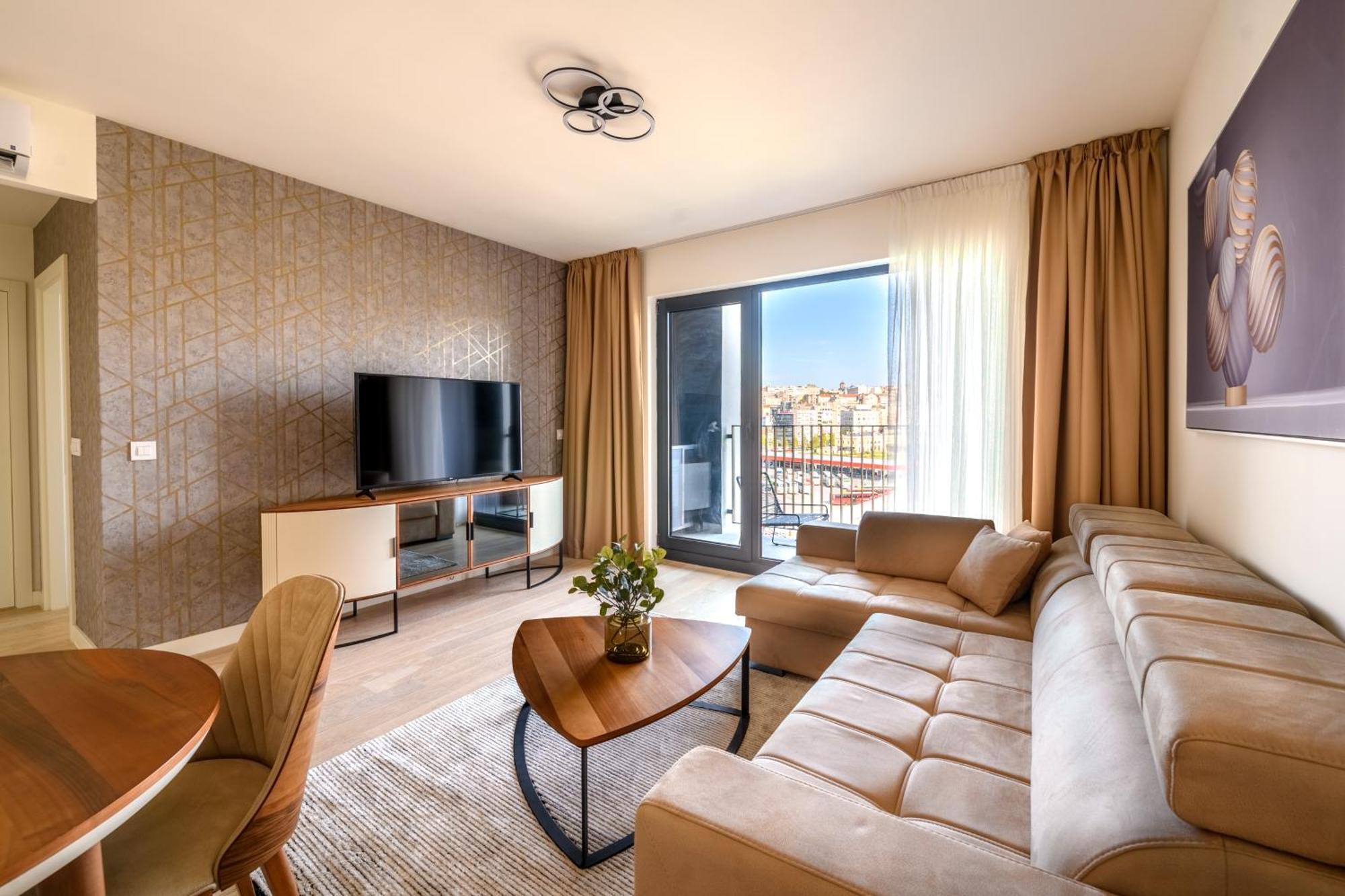 Belgrade Waterfront Residences - Beograd Na Vodi Exteriör bild