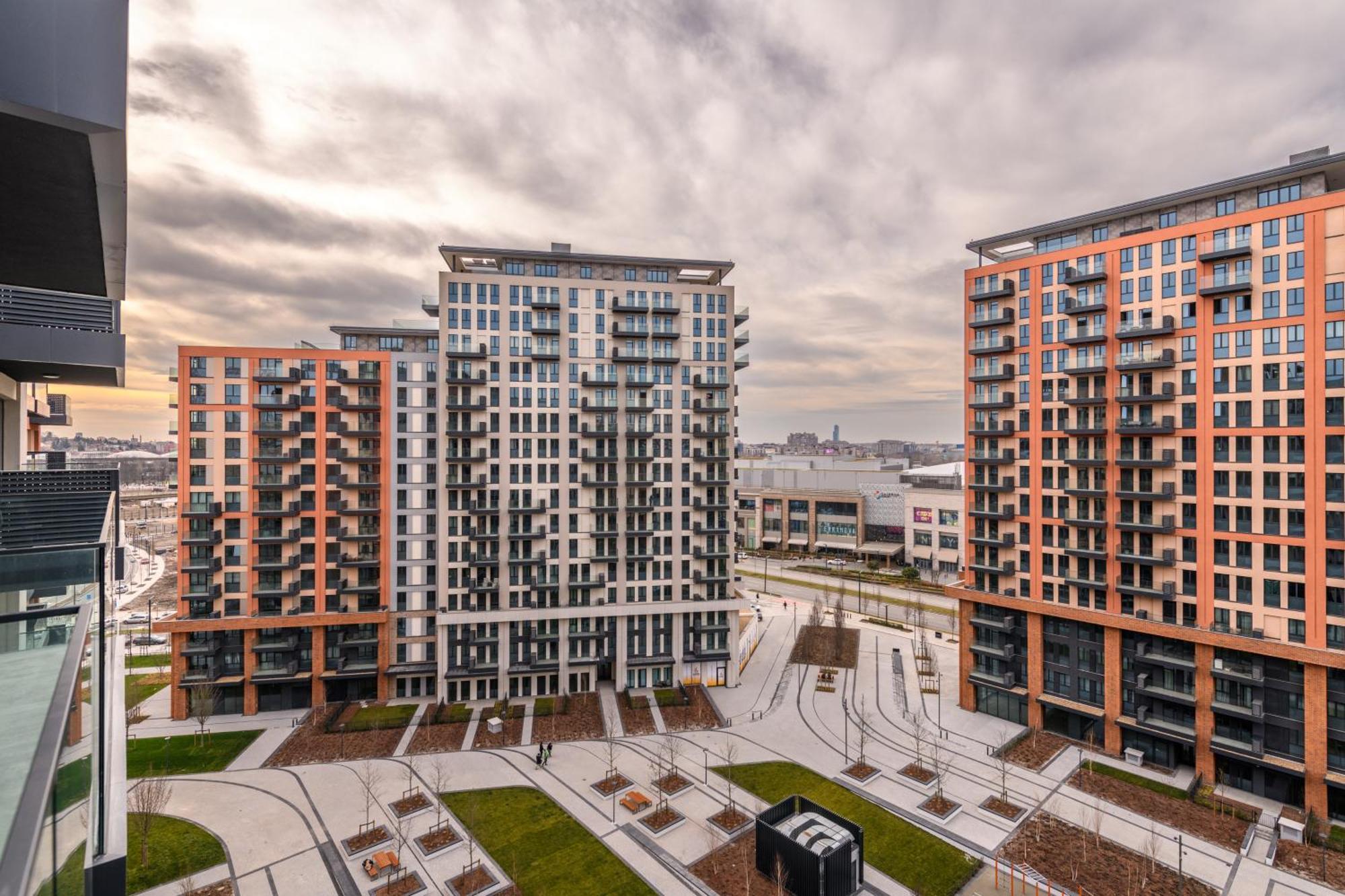 Belgrade Waterfront Residences - Beograd Na Vodi Exteriör bild
