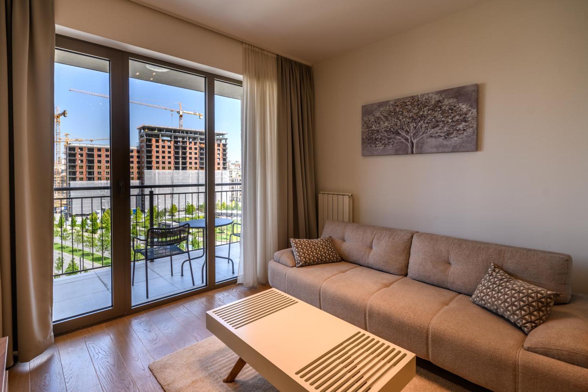 Belgrade Waterfront Residences - Beograd Na Vodi Exteriör bild
