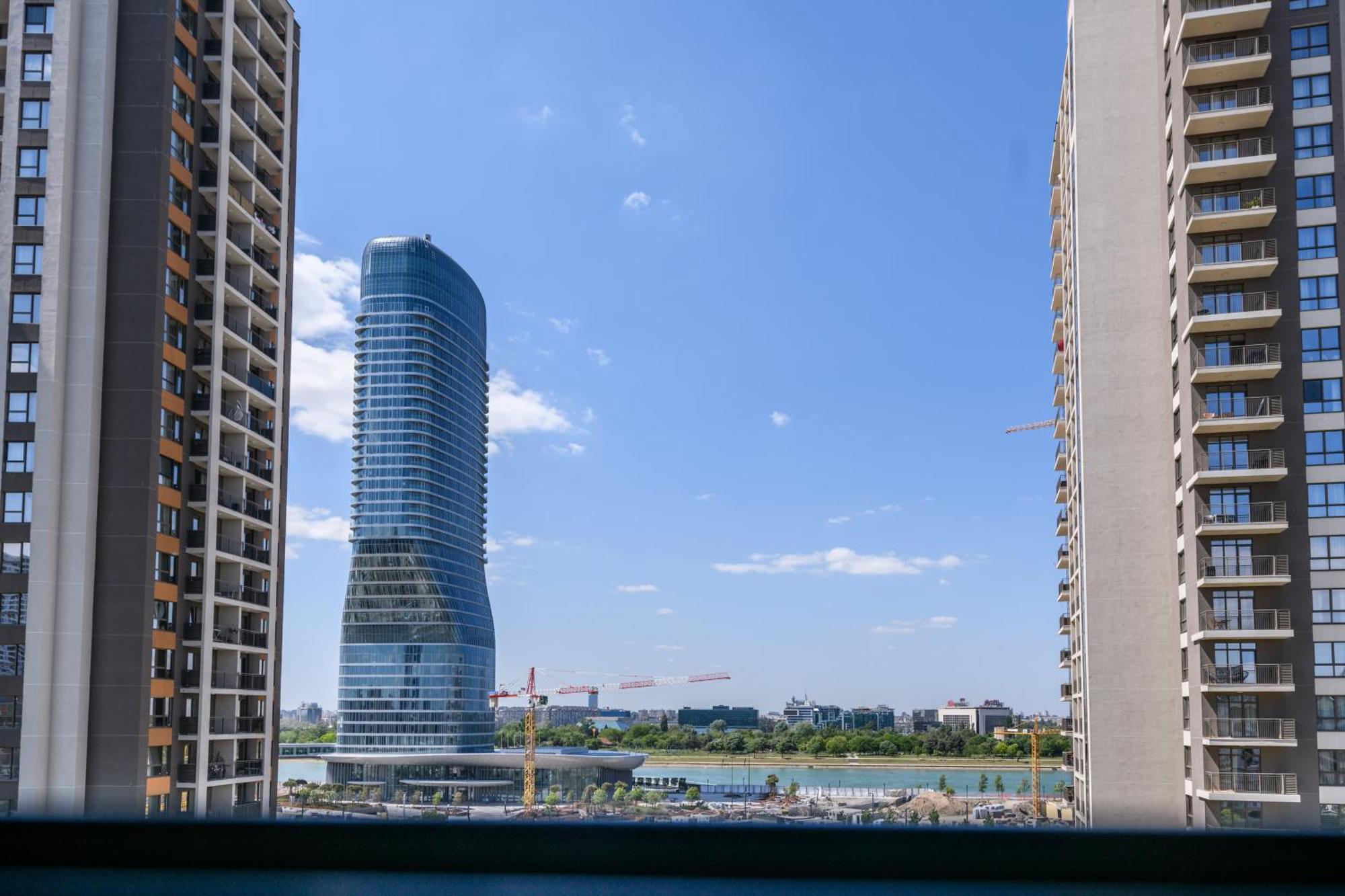 Belgrade Waterfront Residences - Beograd Na Vodi Exteriör bild