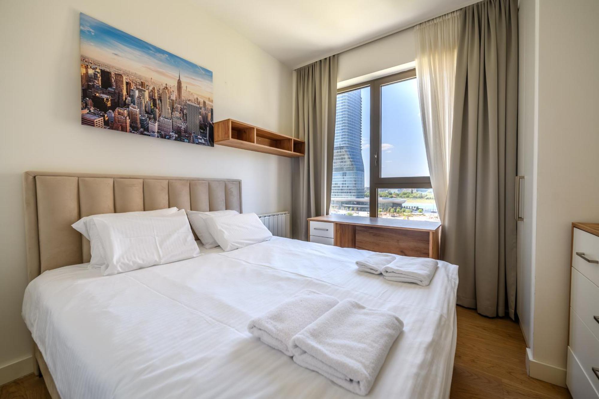 Belgrade Waterfront Residences - Beograd Na Vodi Exteriör bild