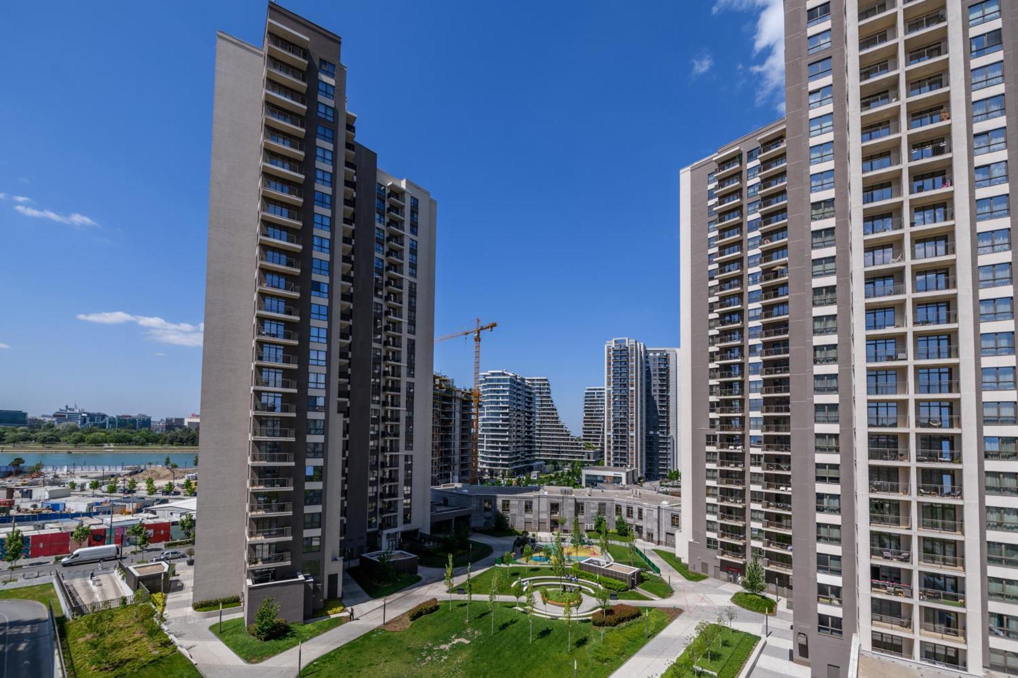 Belgrade Waterfront Residences - Beograd Na Vodi Exteriör bild