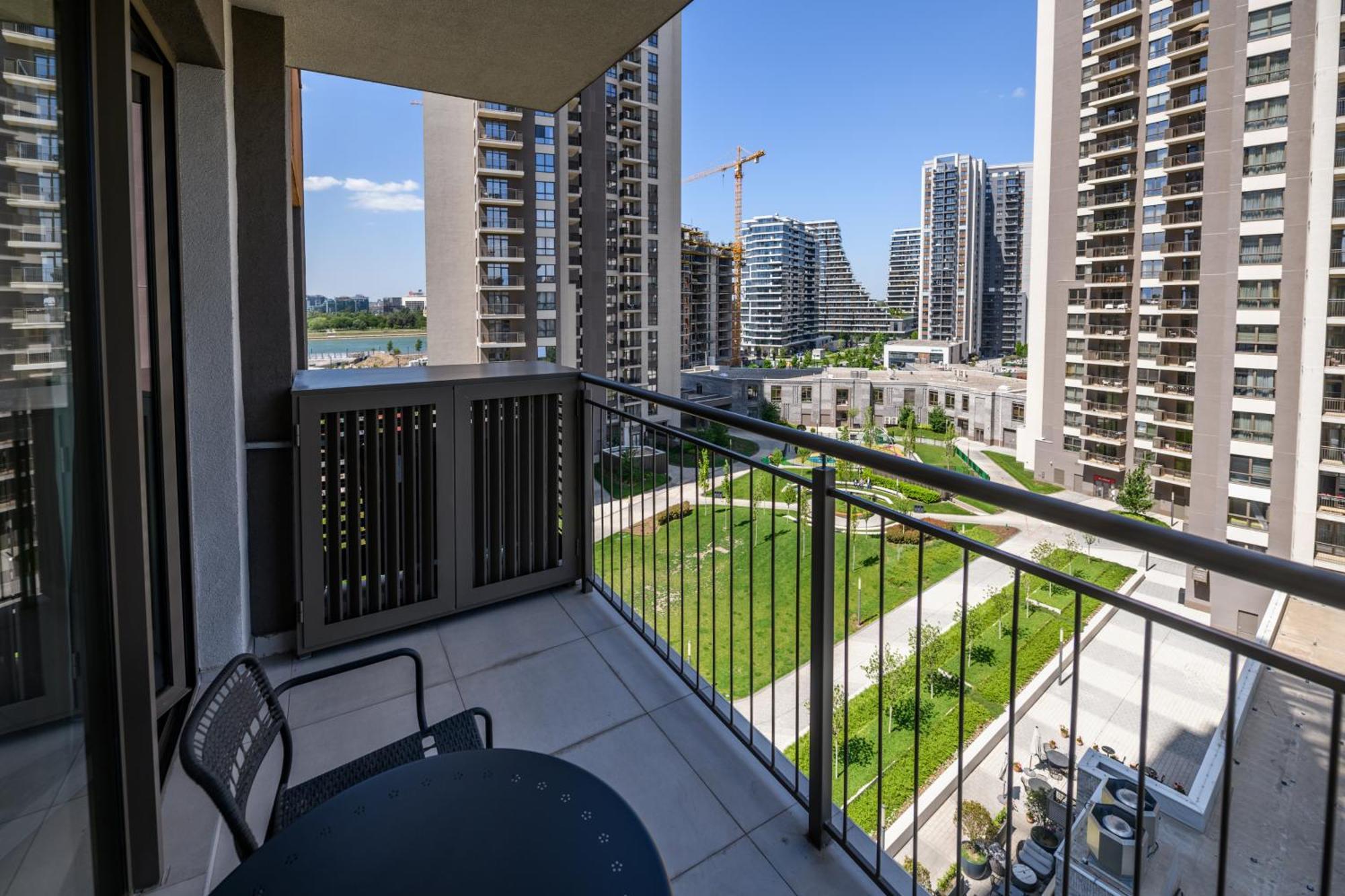 Belgrade Waterfront Residences - Beograd Na Vodi Exteriör bild