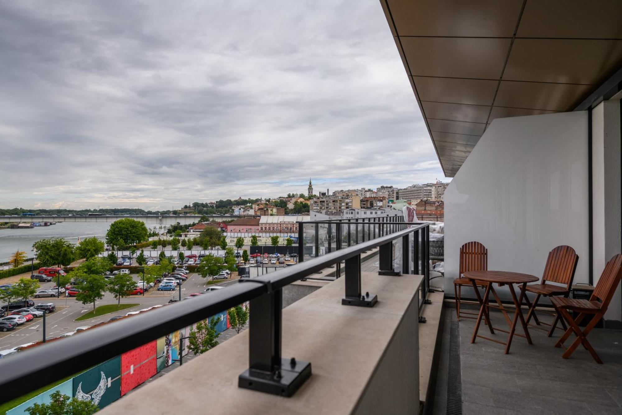 Belgrade Waterfront Residences - Beograd Na Vodi Exteriör bild