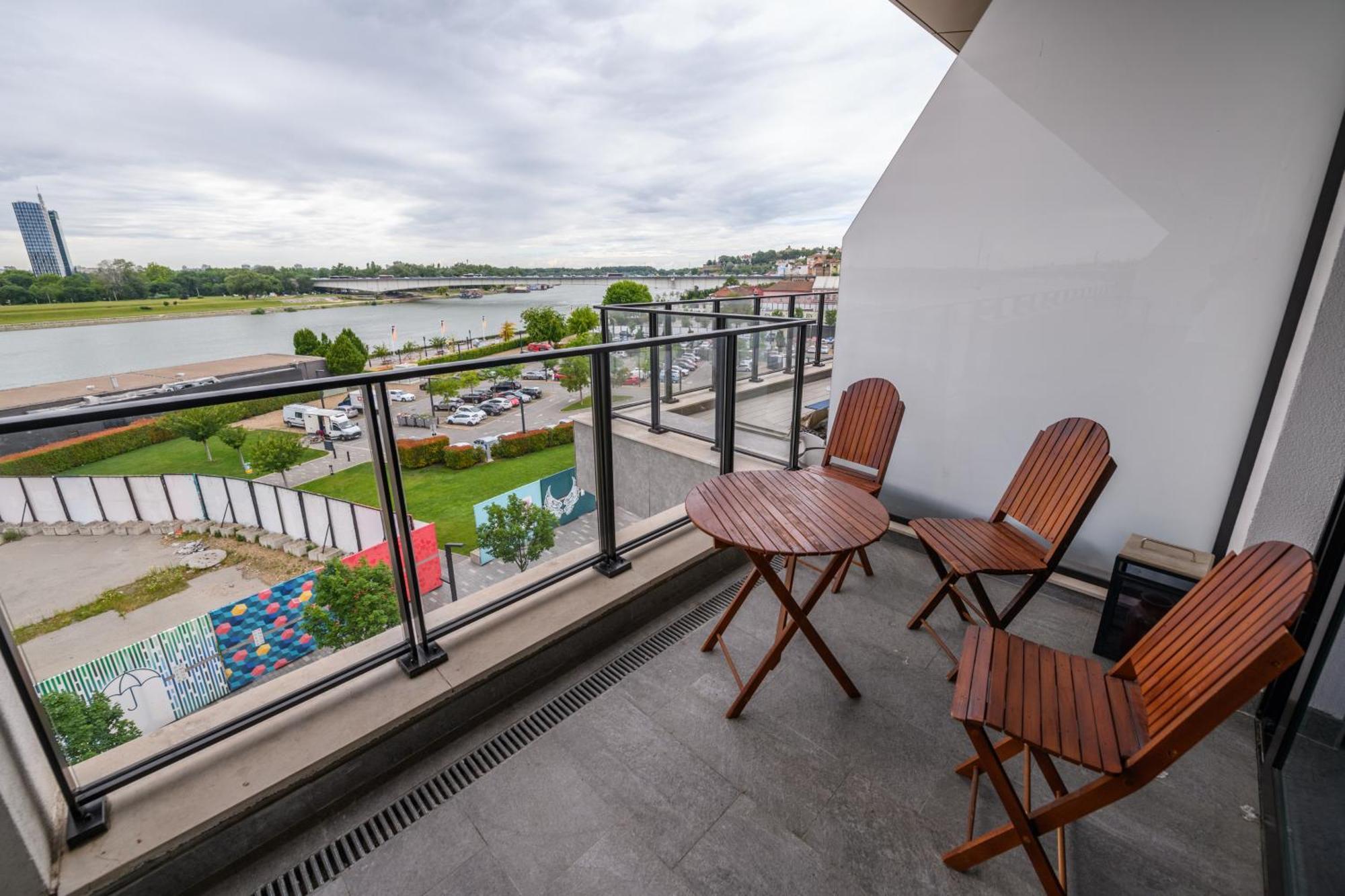 Belgrade Waterfront Residences - Beograd Na Vodi Exteriör bild